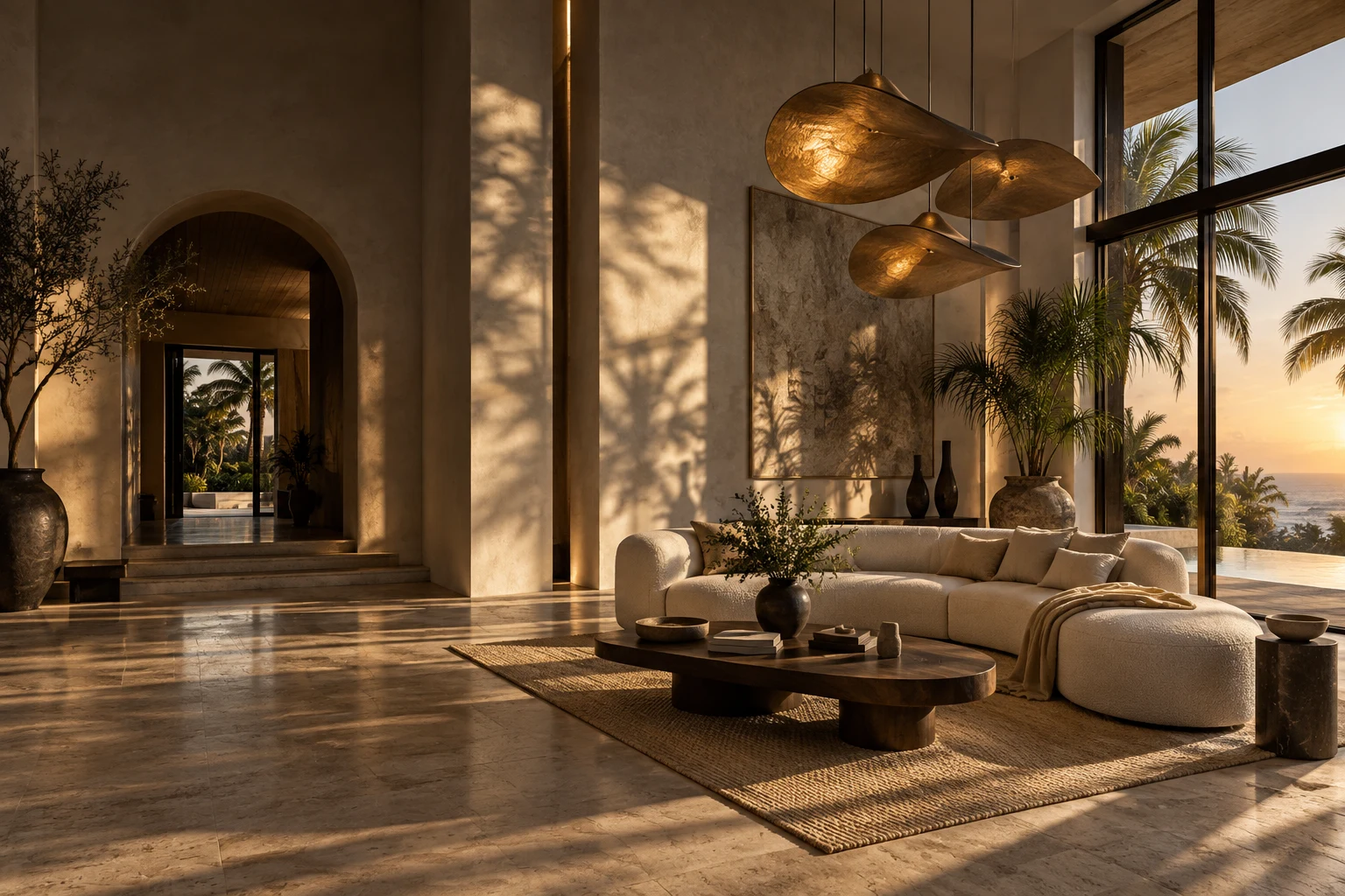 The Quiet Residence living room concept
